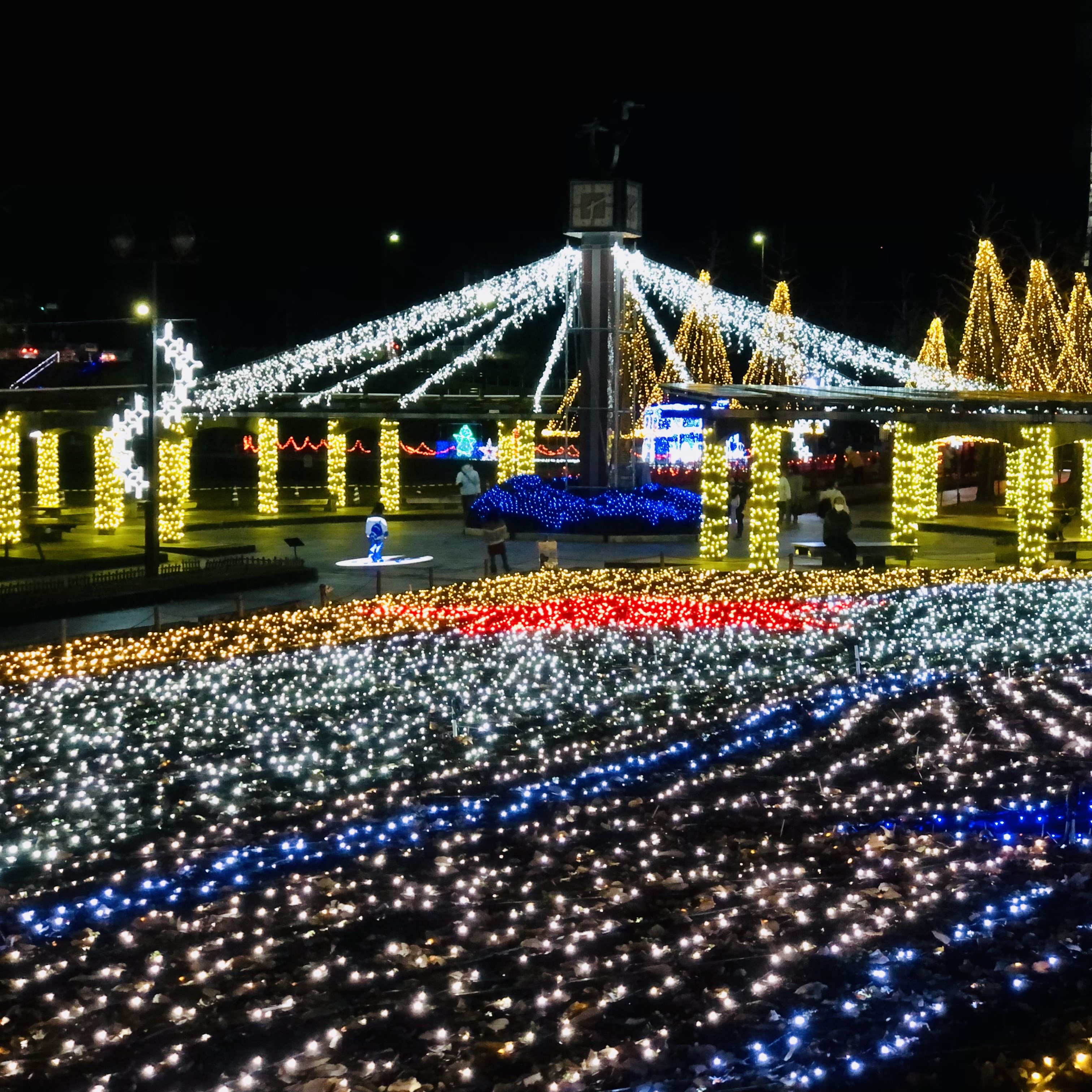 木曽三川公園センターイルミネーション