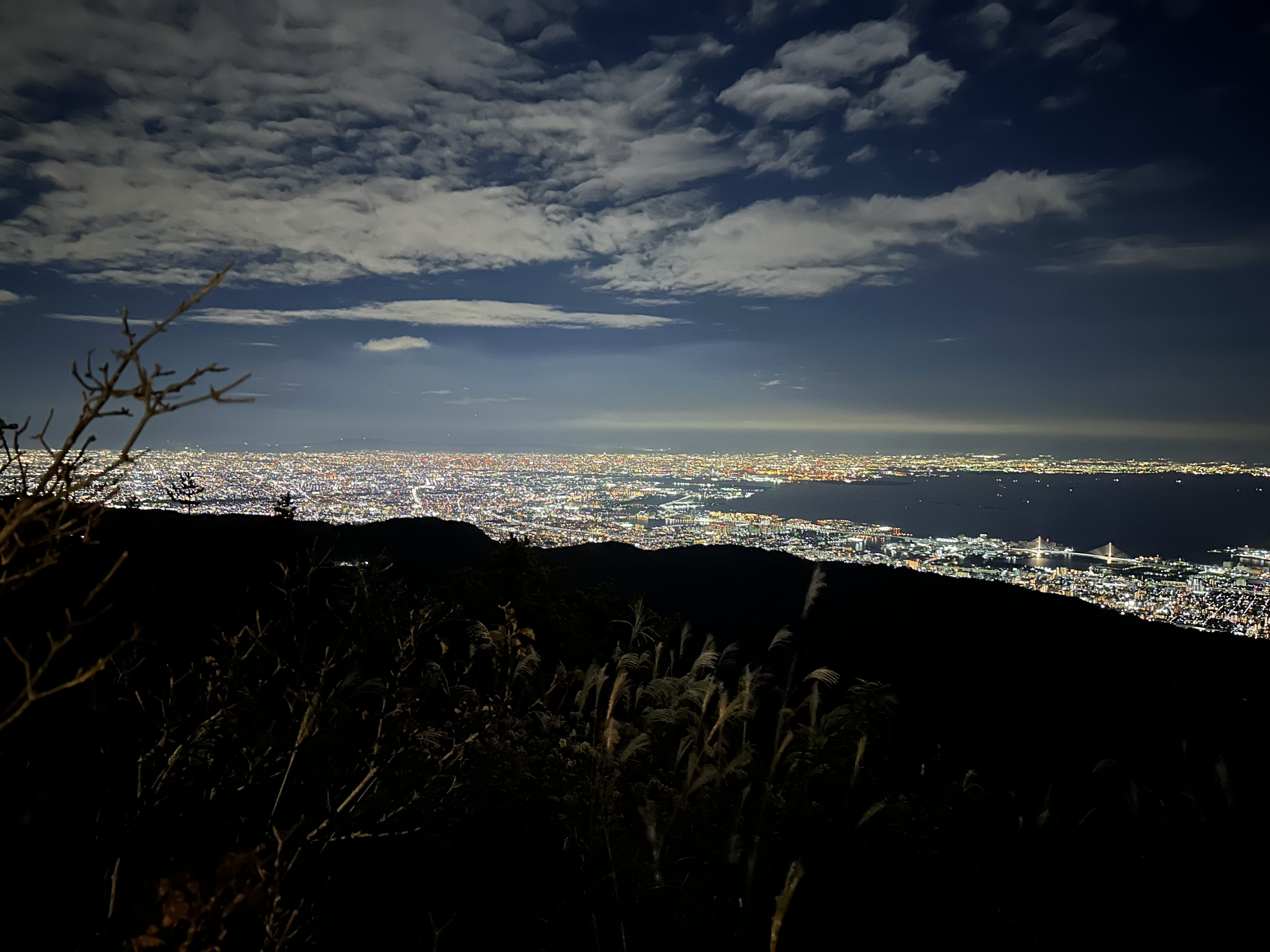 六甲の夜景